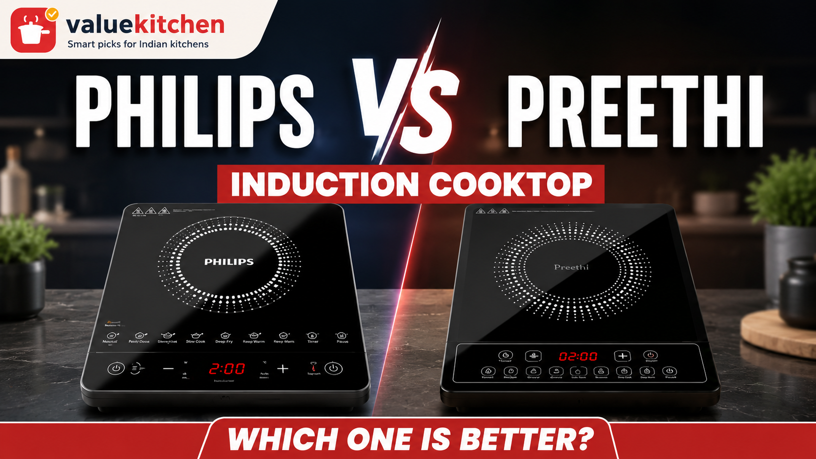 Philips HD4995/00 vs Preethi Indicook IC124: Which Induction Cooktop Should You Buy?