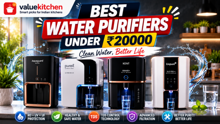 Best RO Water Purifiers Under Rs. 20,000