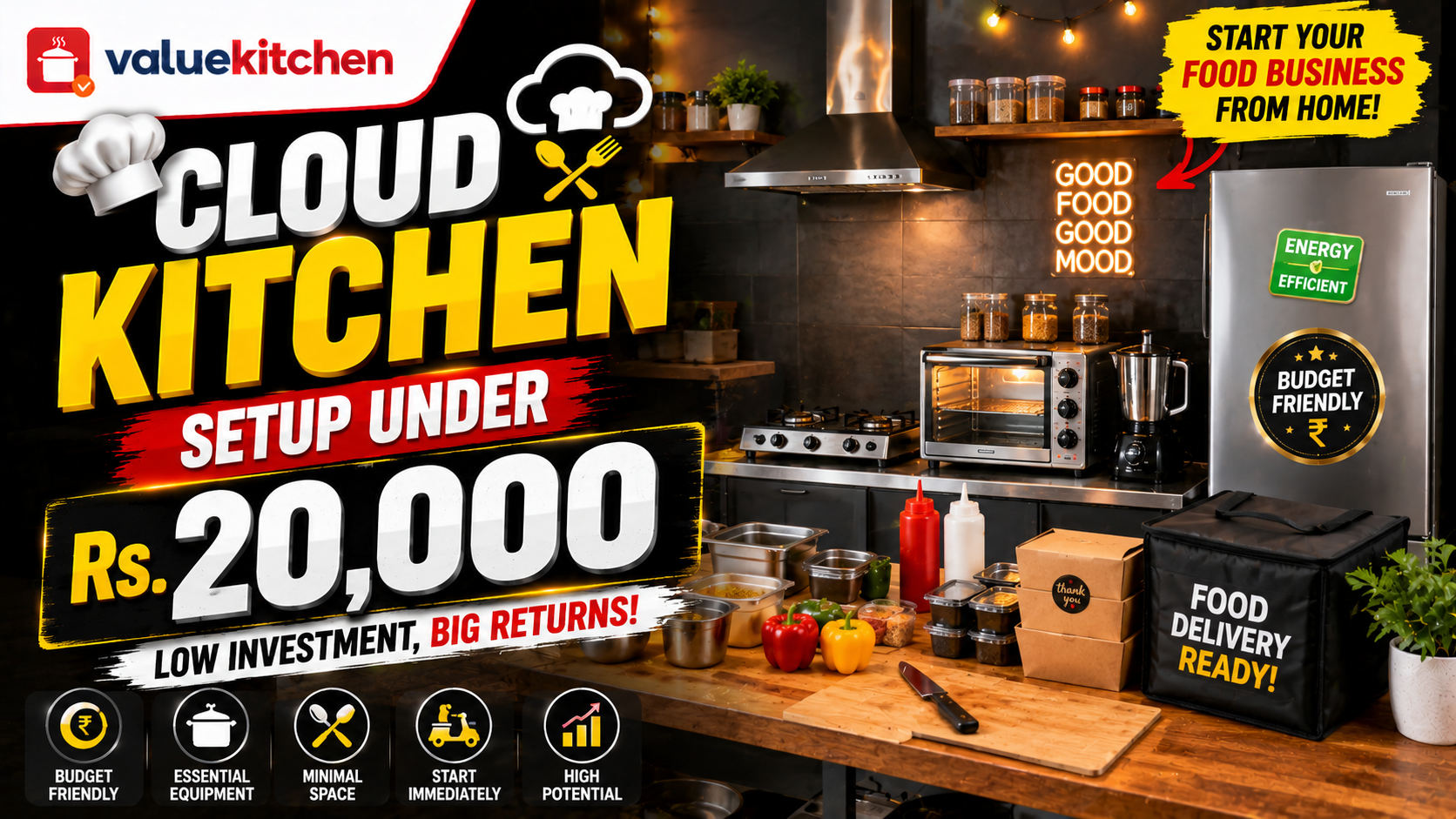 Cloud Kitchen Setup