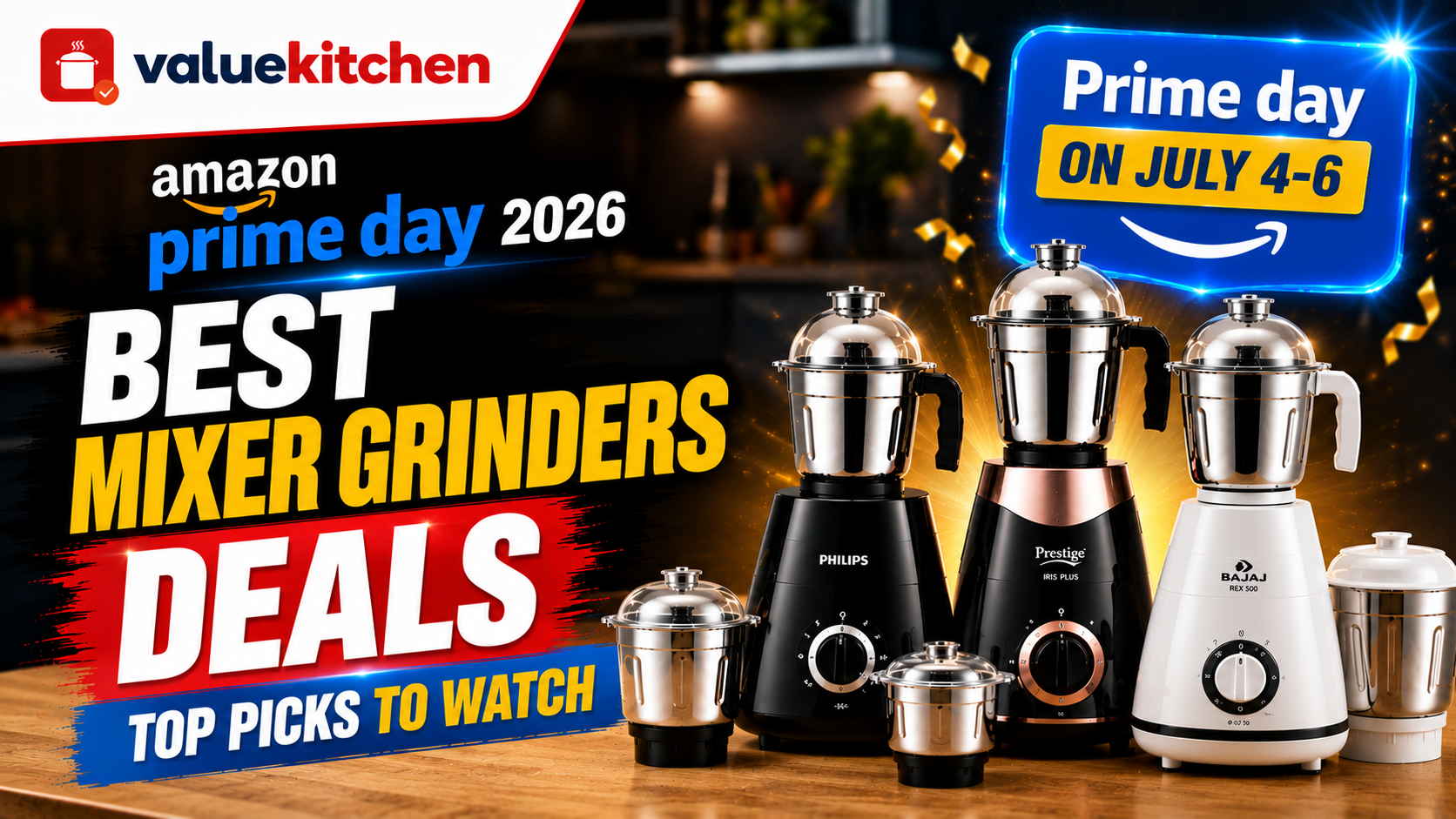 Best Mixer Grinder Deals on Amazon Prime Day 2026