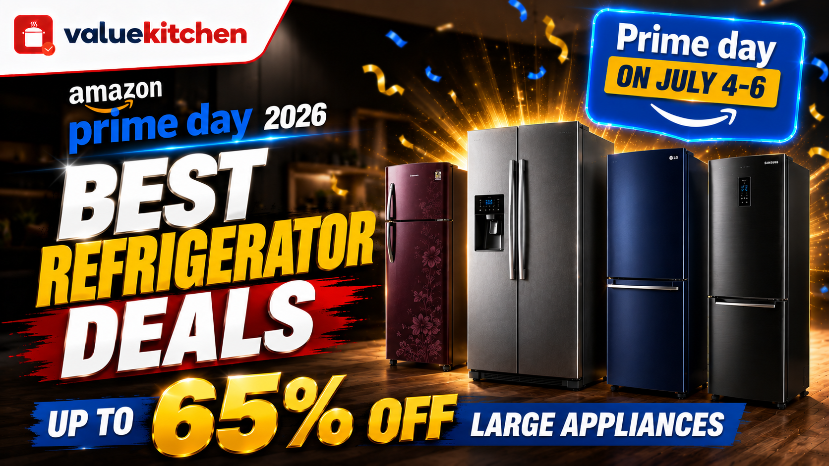Best Refrigerator Deals on Amazon Prime Day 2026