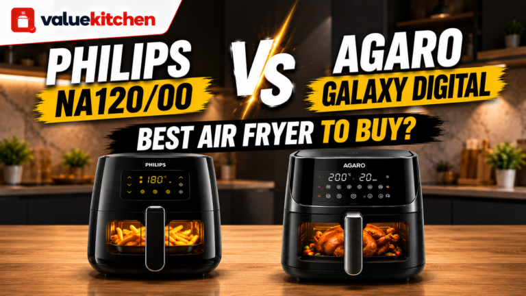 Philips NA120/00 vs AGARO Galaxy Digital Air Fryer