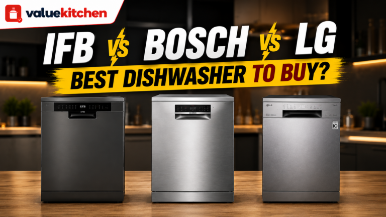 Best Dishwasher in India (2026): IFB vs Bosch vs LG Compared