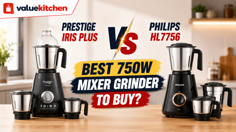 Prestige Iris Plus 750W vs Philips HL7756 750W