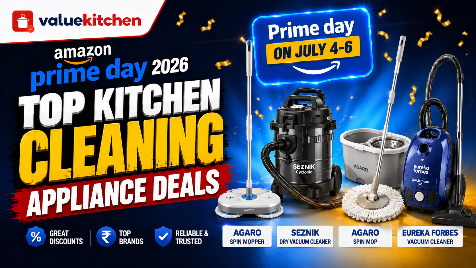 Best Kitchen Cleaning Appliance Deals on Amazon Prime Day 2026